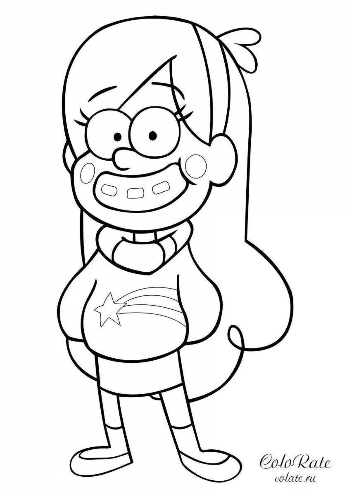 Coloring inspiring 3 markers challenge