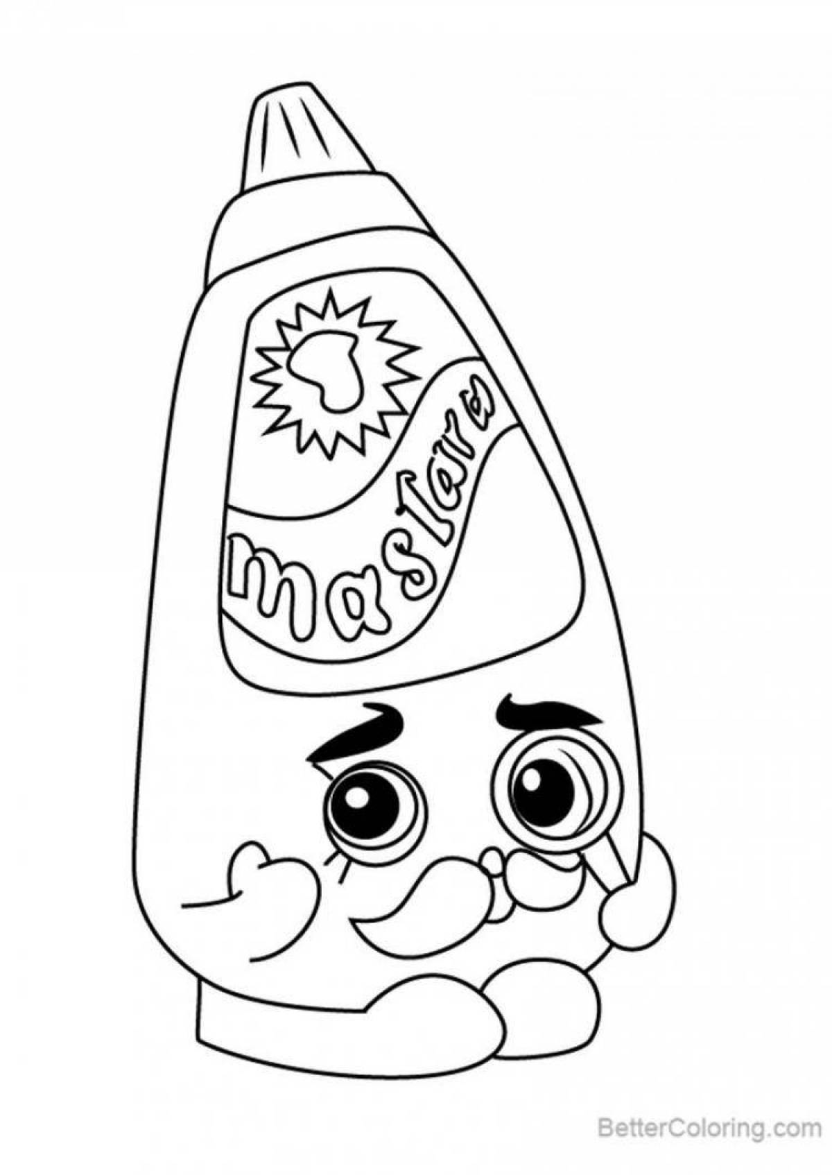 Outstanding 3 marker challenge coloring page