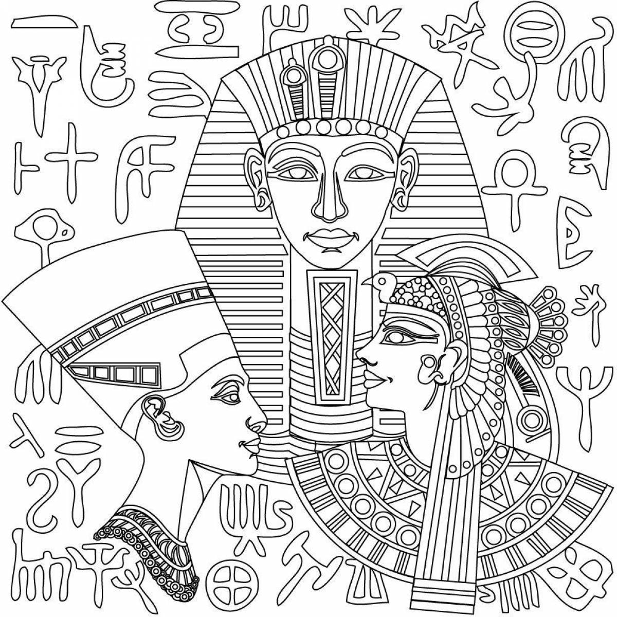Египетский стиль рисования