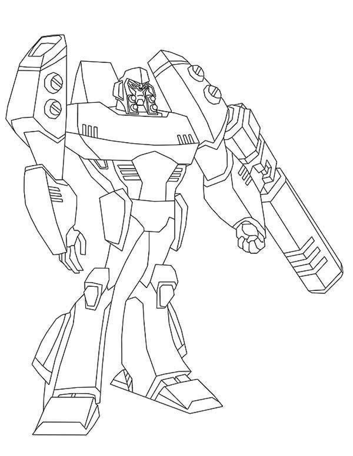 Great megatron coloring page