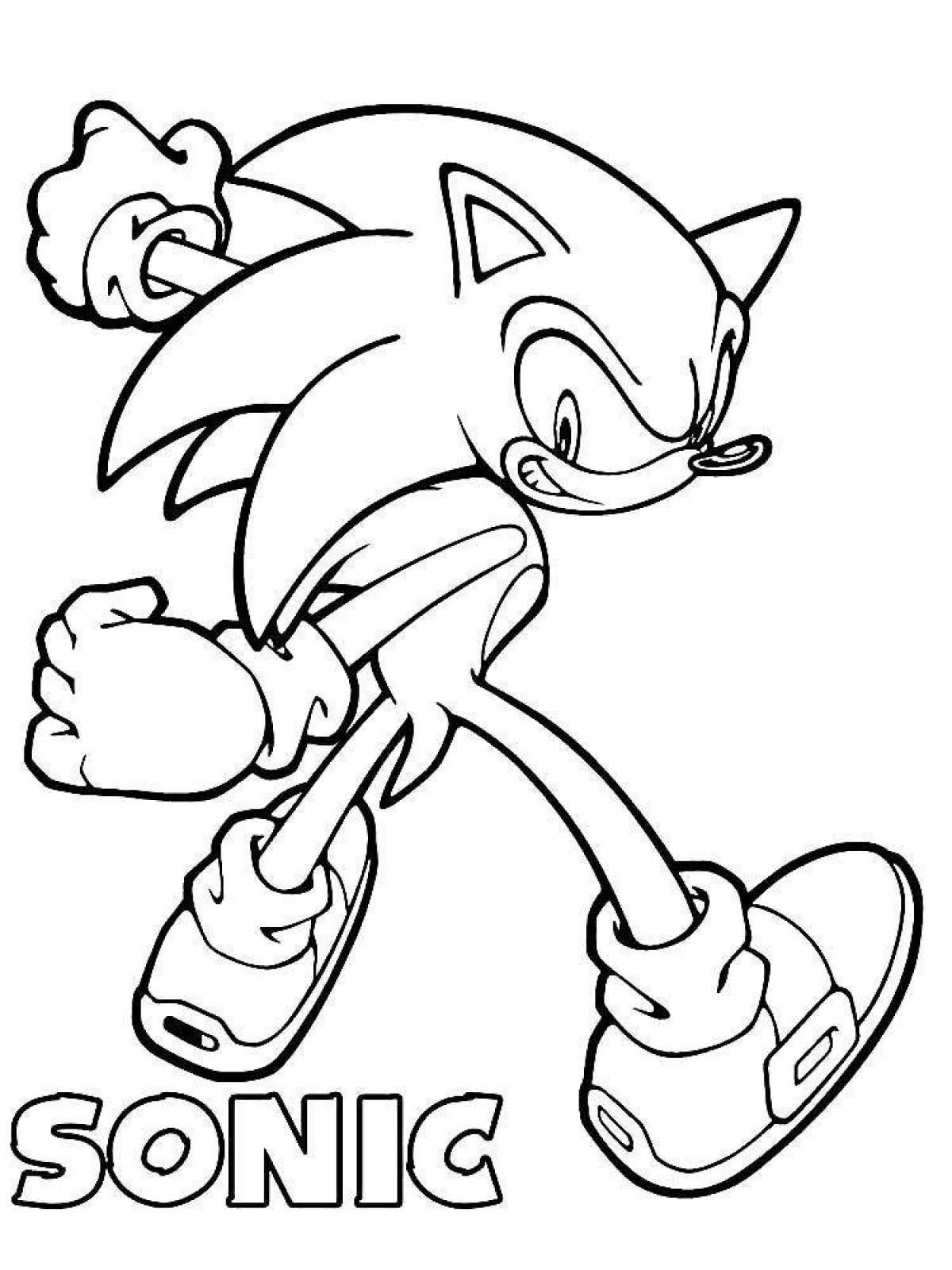 Sonic prime bright coloring