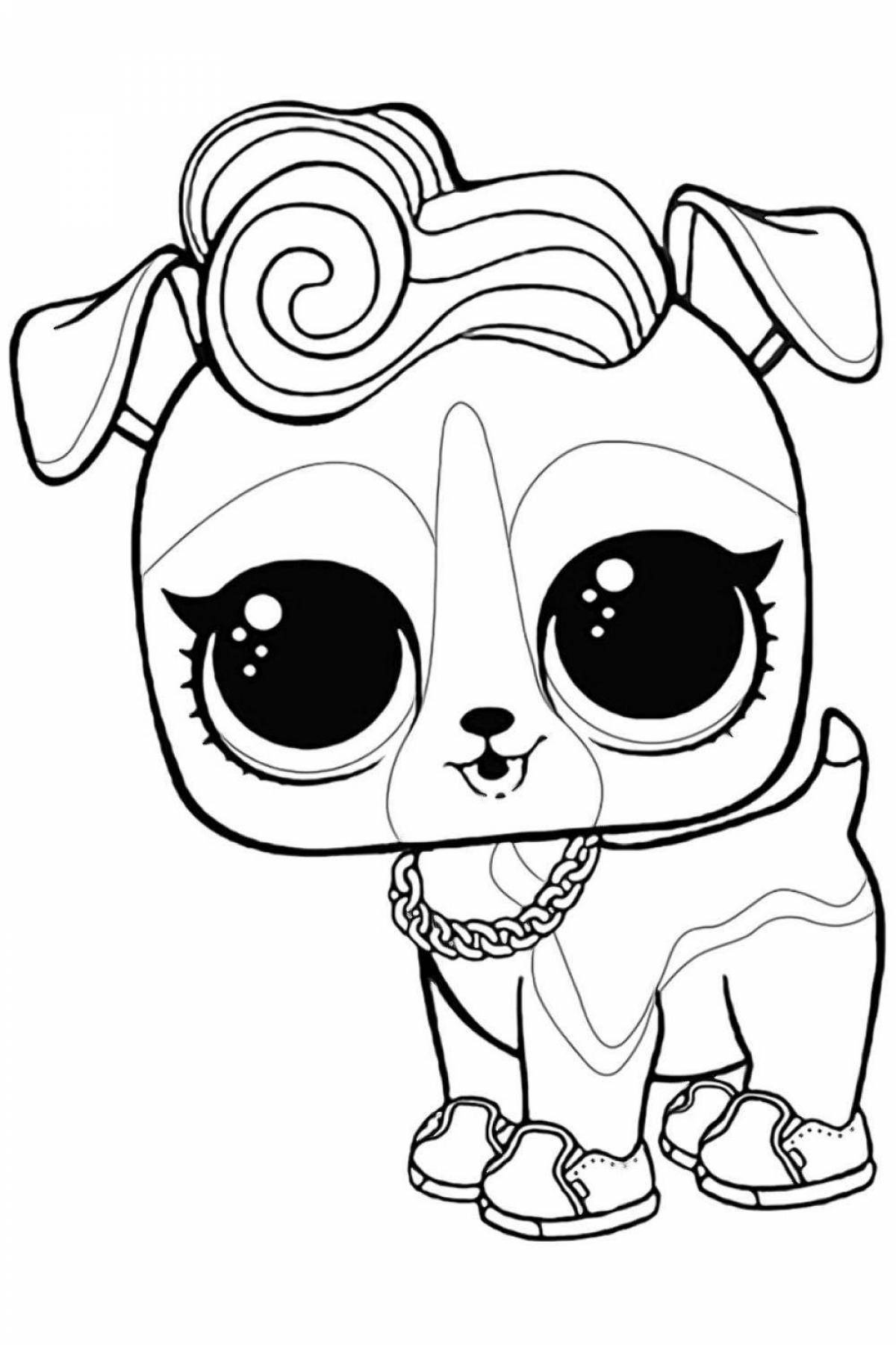 Cute lol animal coloring pages