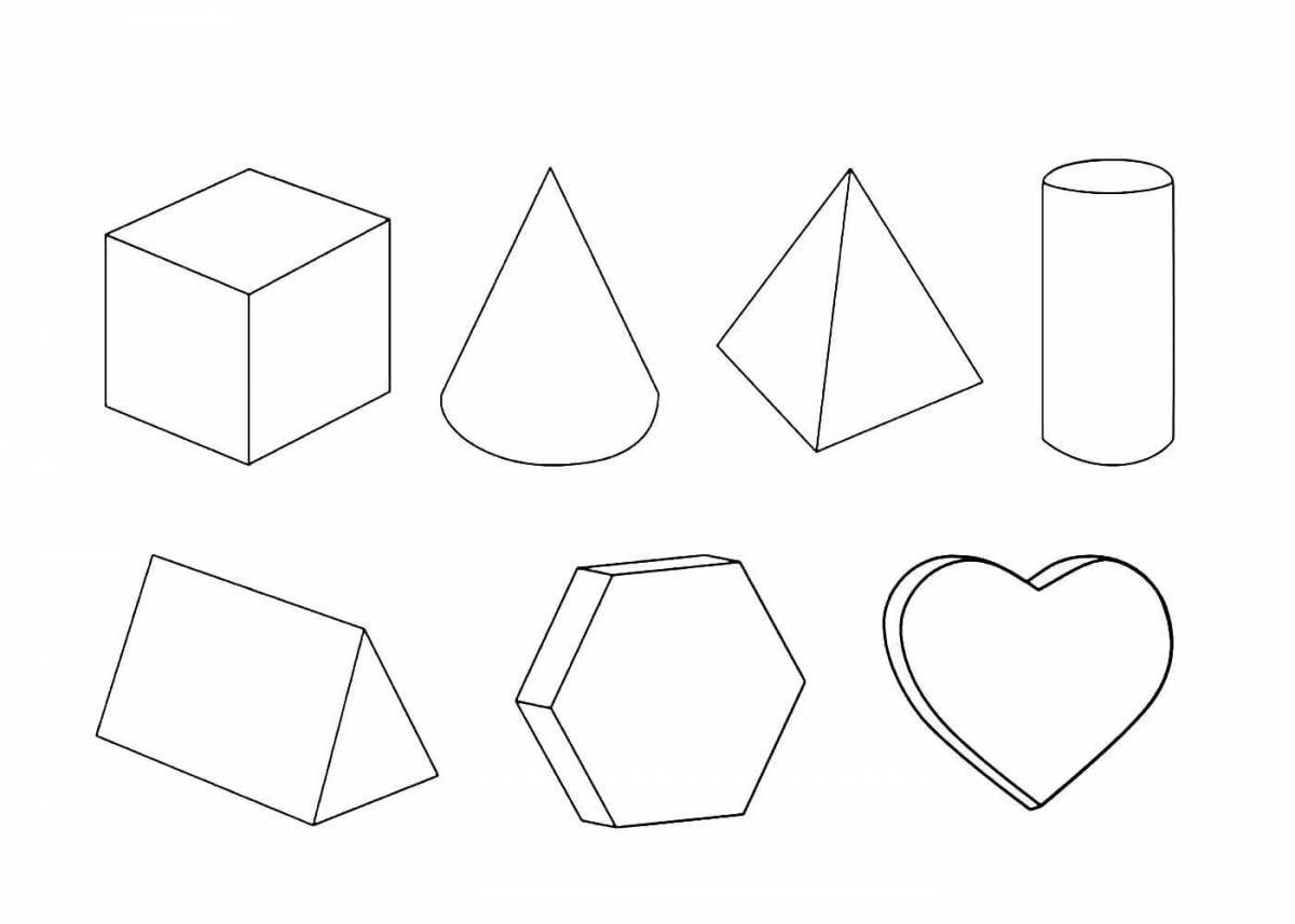 Фигуры геометрические для детей #2