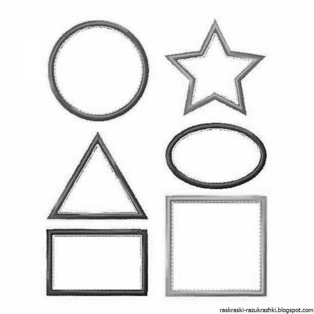 Geometric shapes for kids #8
