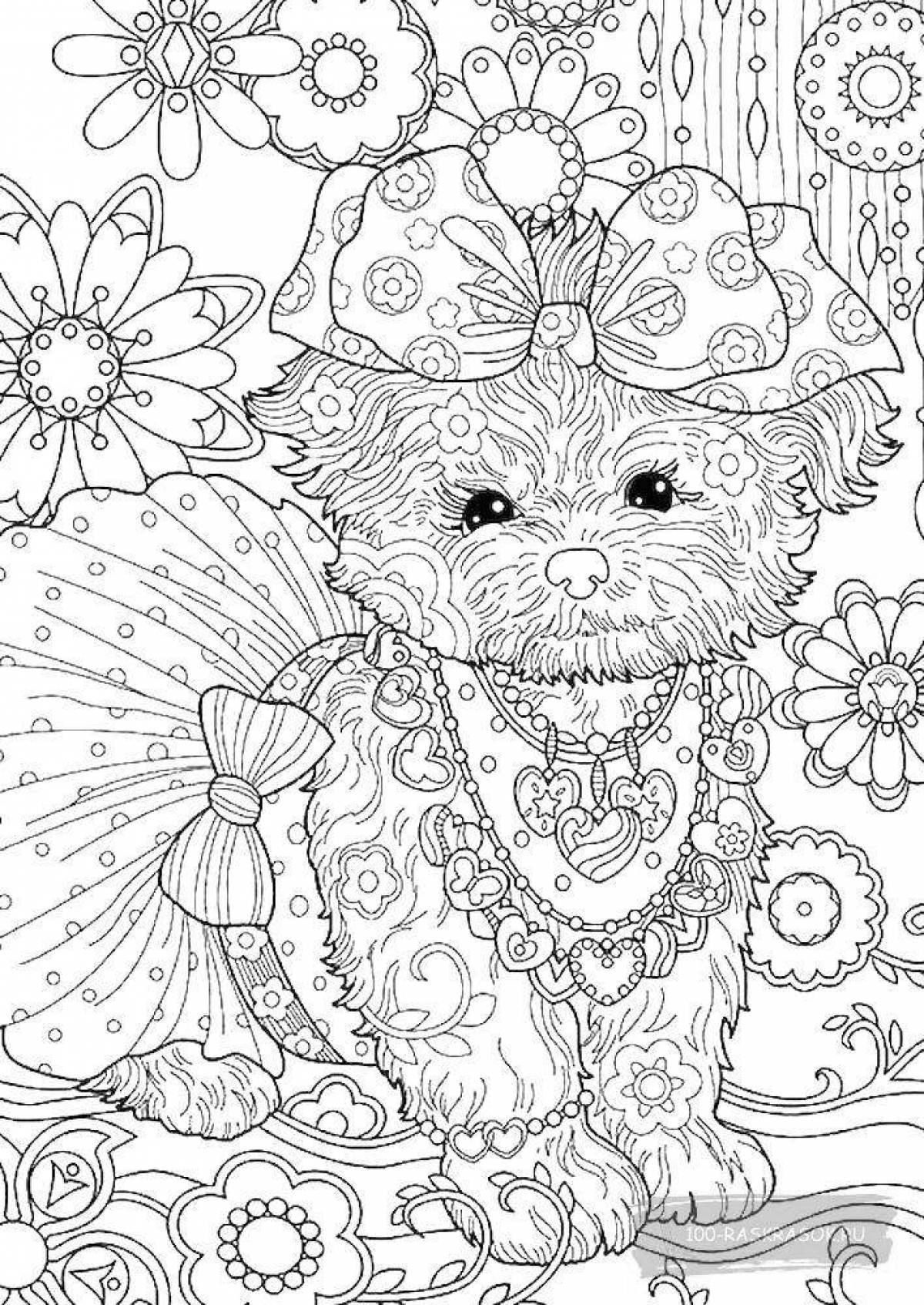 Cute coloring for girls 10 years old animals