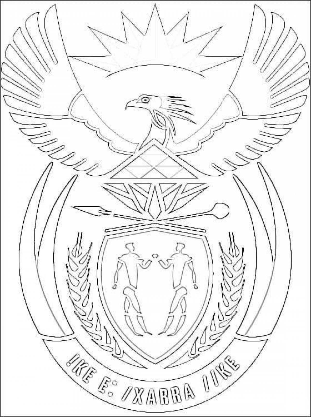 Generous coat of arms coloring