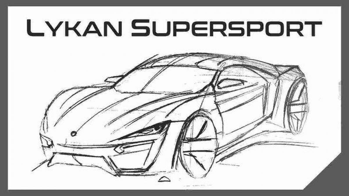 Attractive lycan hypersport livery