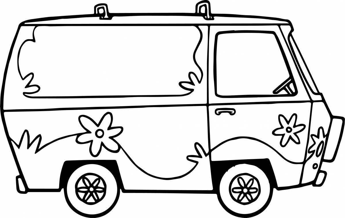 Amazing cars coloring book for girls