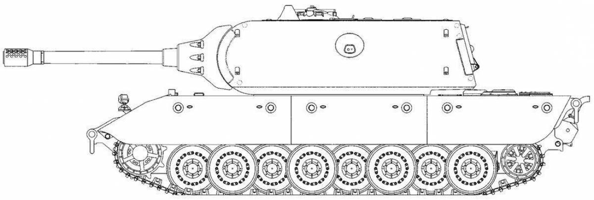 Маус танк рисунок