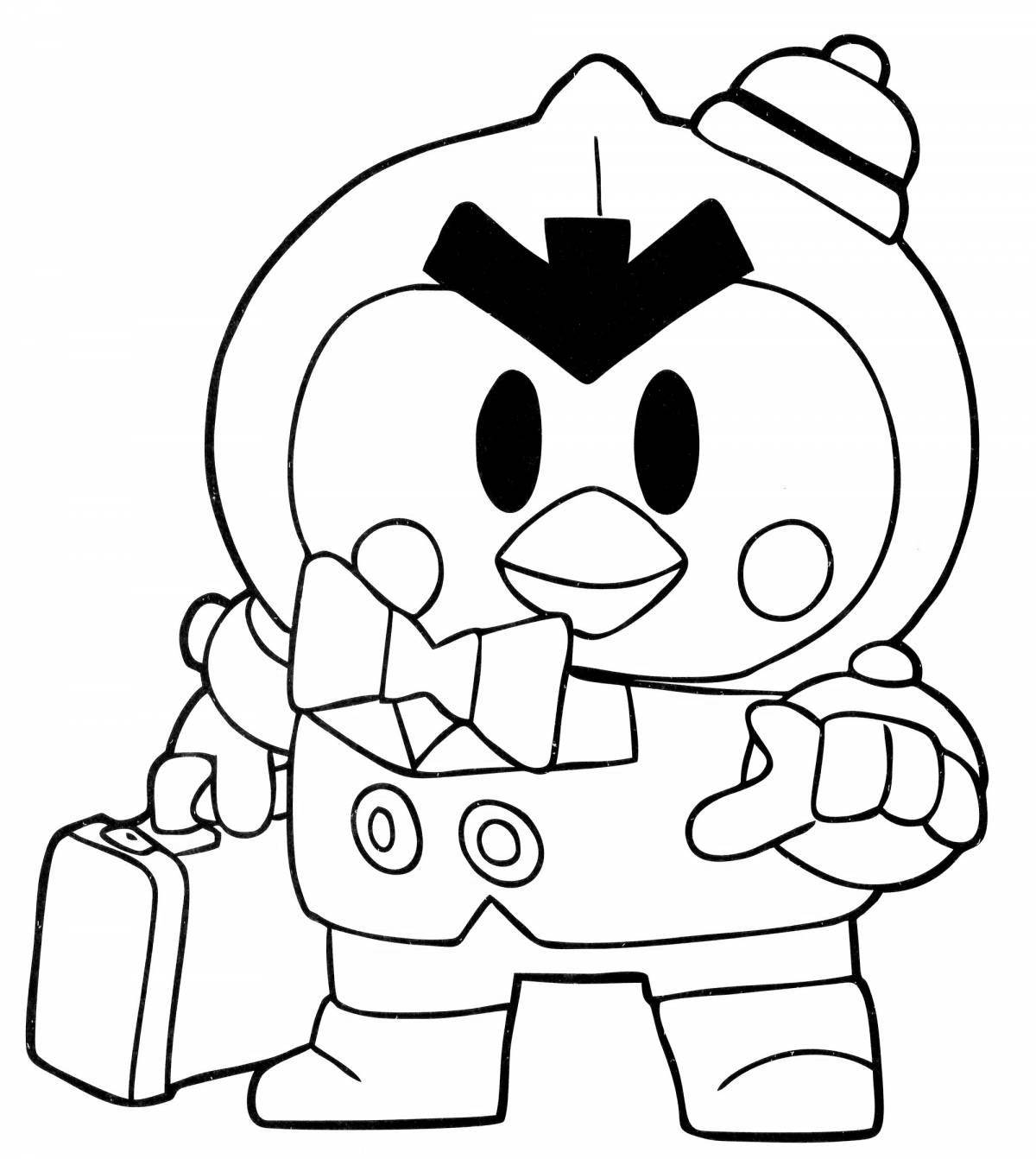 Complex coloring pages brawl stars pins