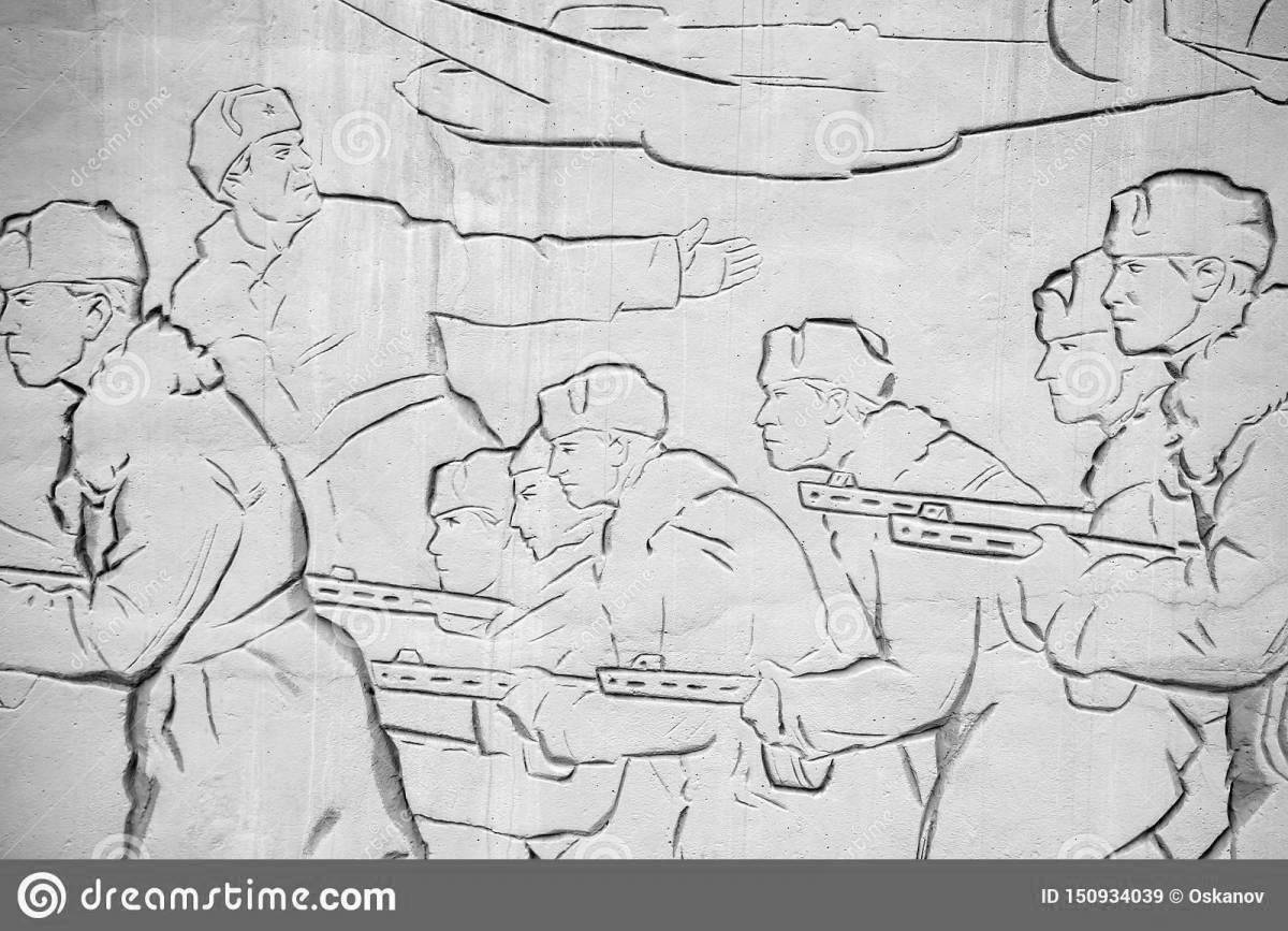 February 2 Battle of Stalingrad coloring page