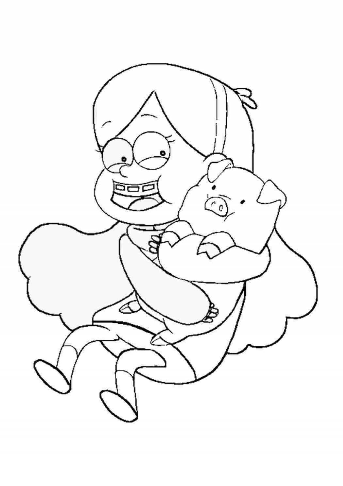 Shining Mabel from Gravity Falls