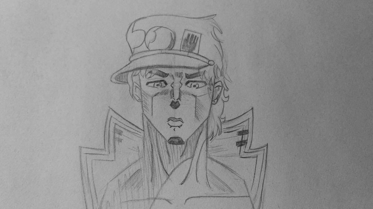 Jotaro Live Coloring