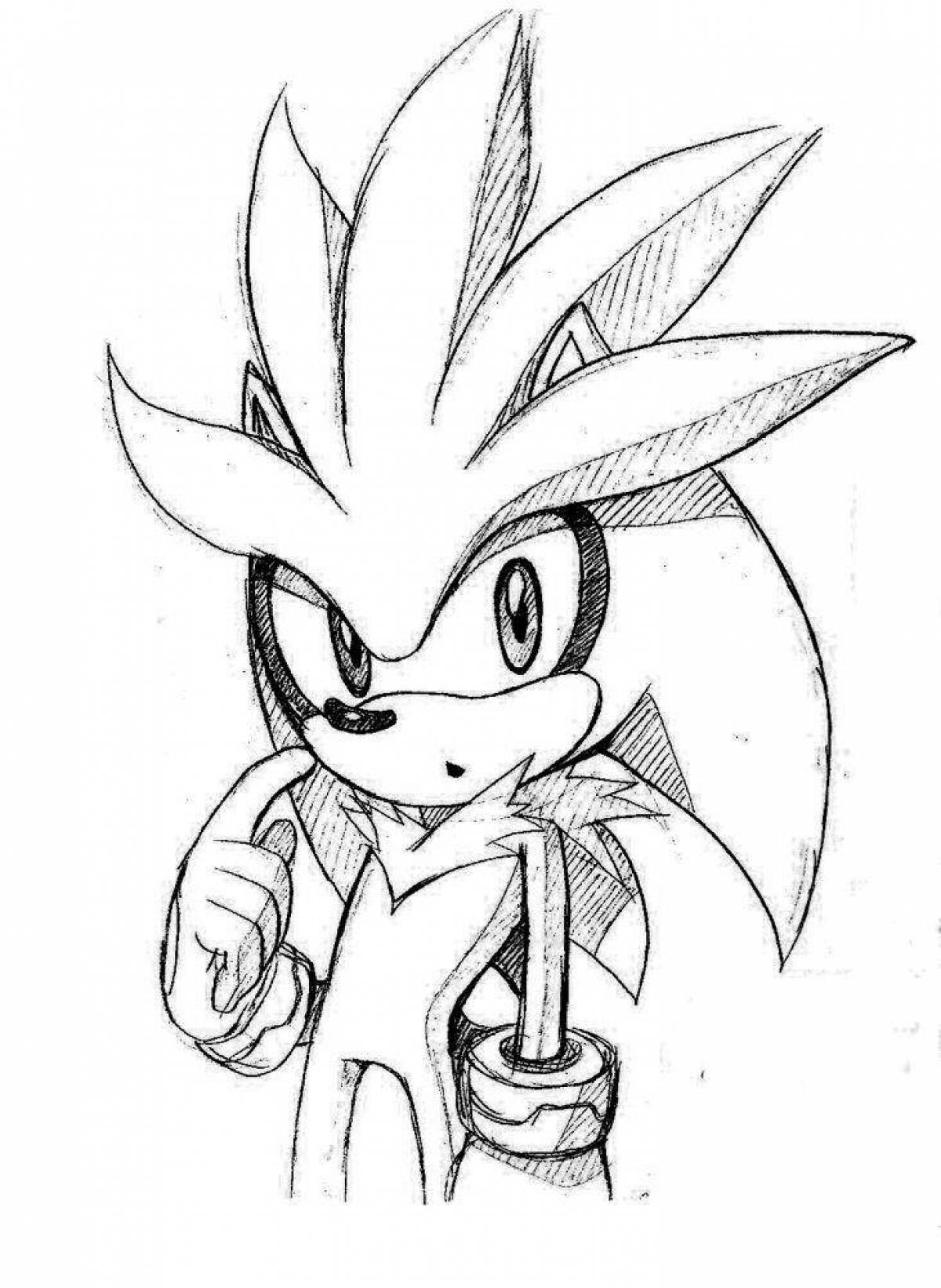 Exquisite sonic silver coloring
