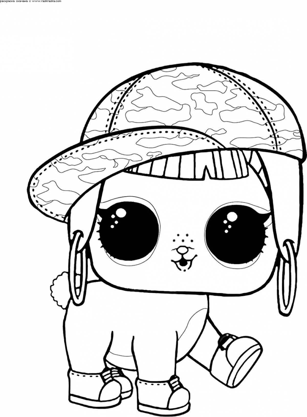 Radiant lol pets coloring pages