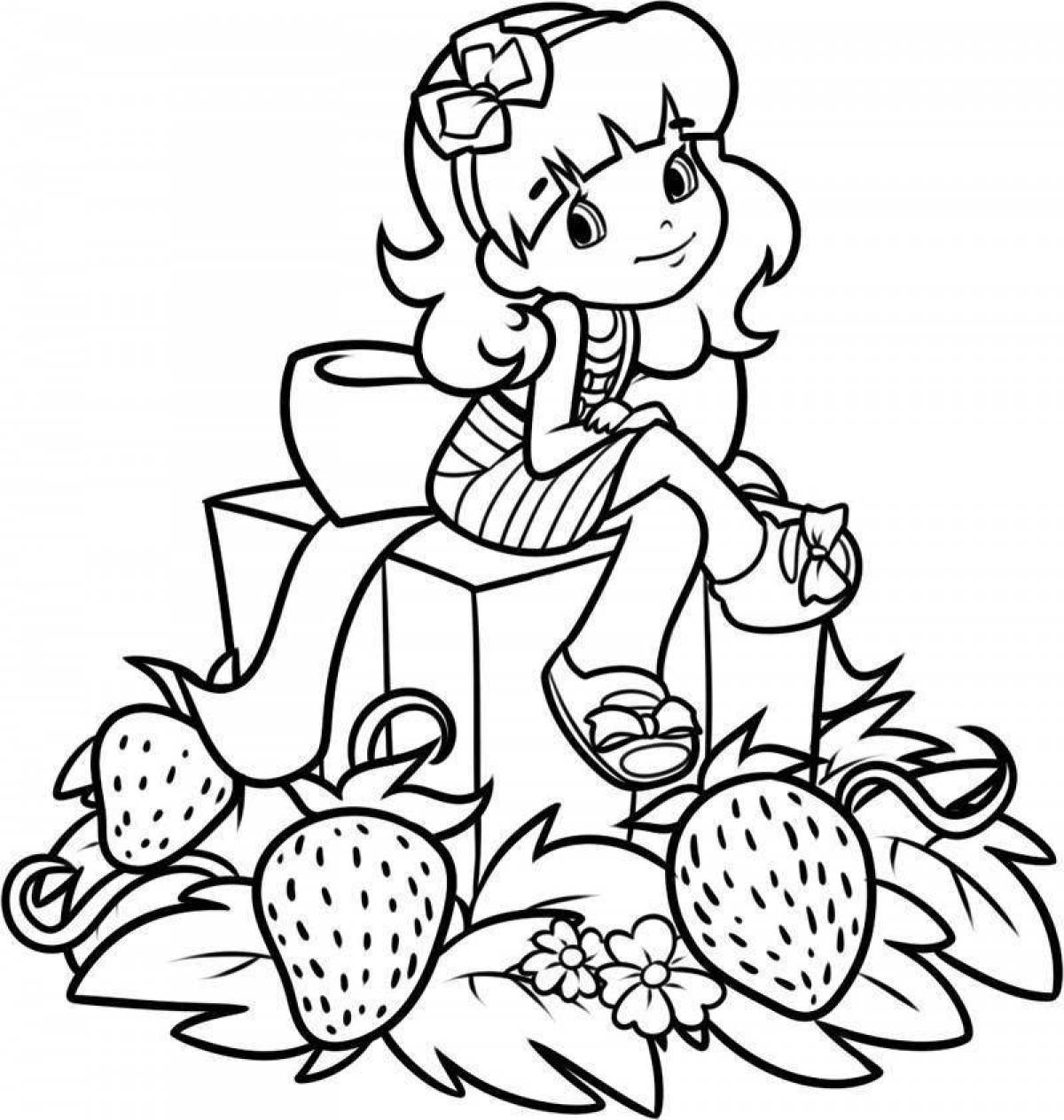 Coloring pages for girls 5-7 years old