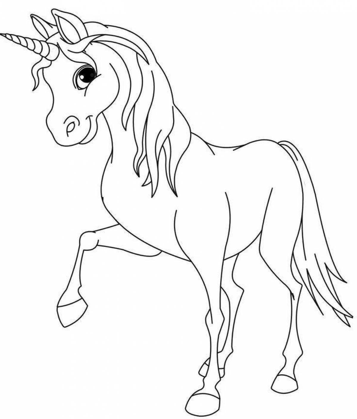 Tempting pictures for coloring pages
