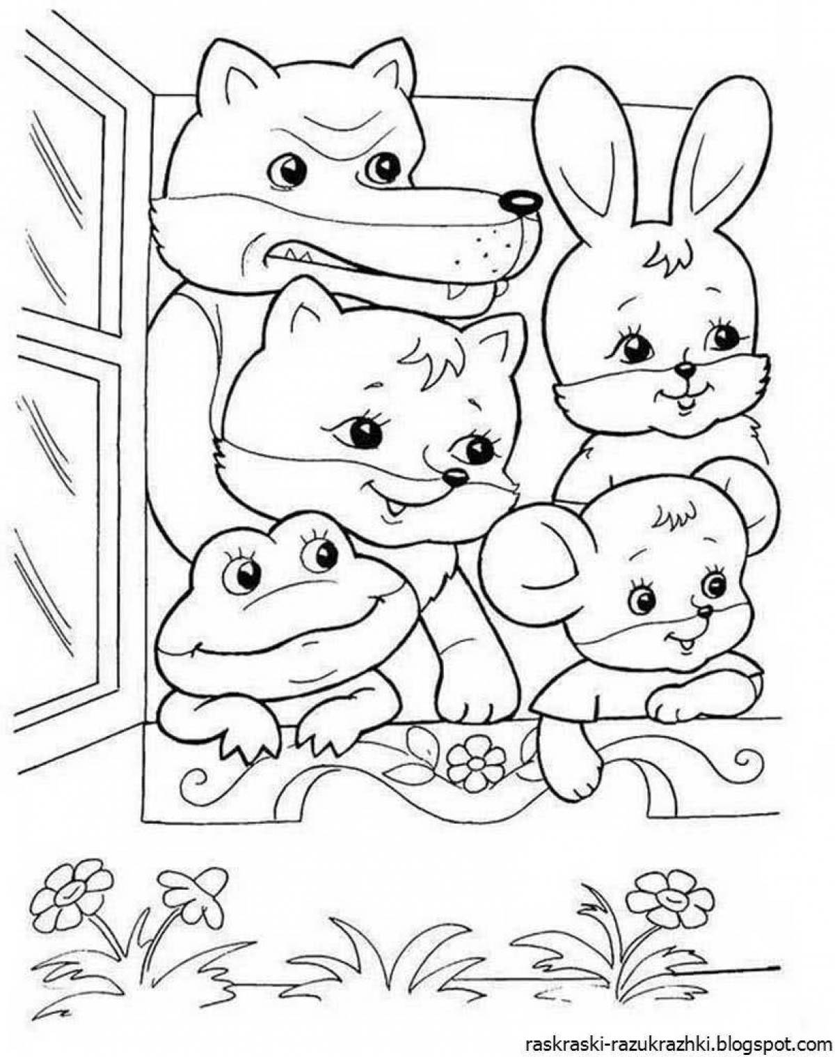 Fabulous coloring pages for kids