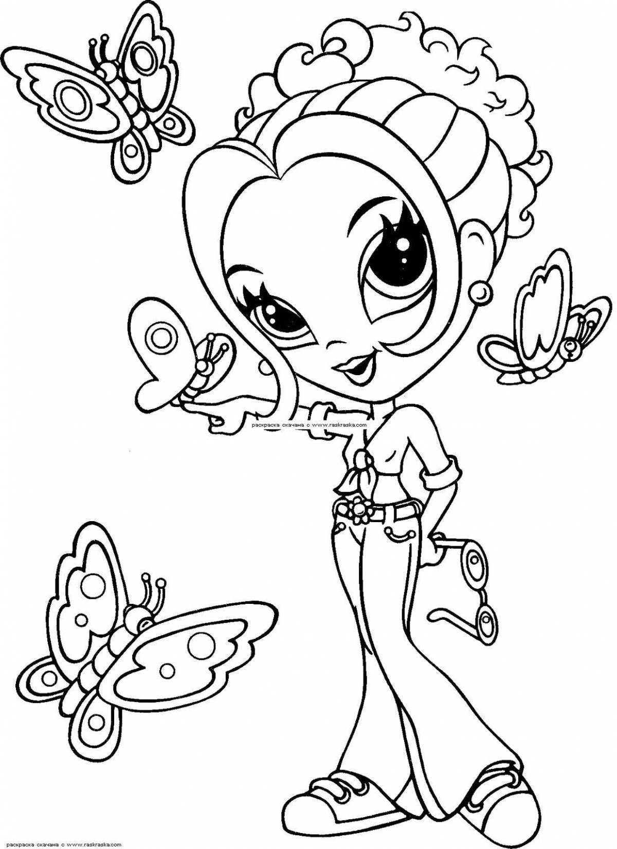 Cute coloring book for kids online