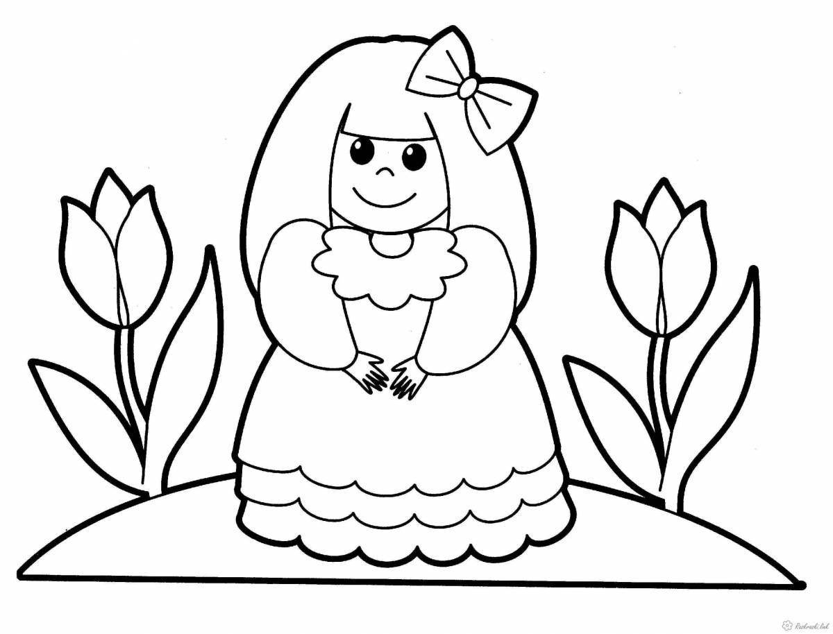 Fairy coloring pages coloring pages for kids