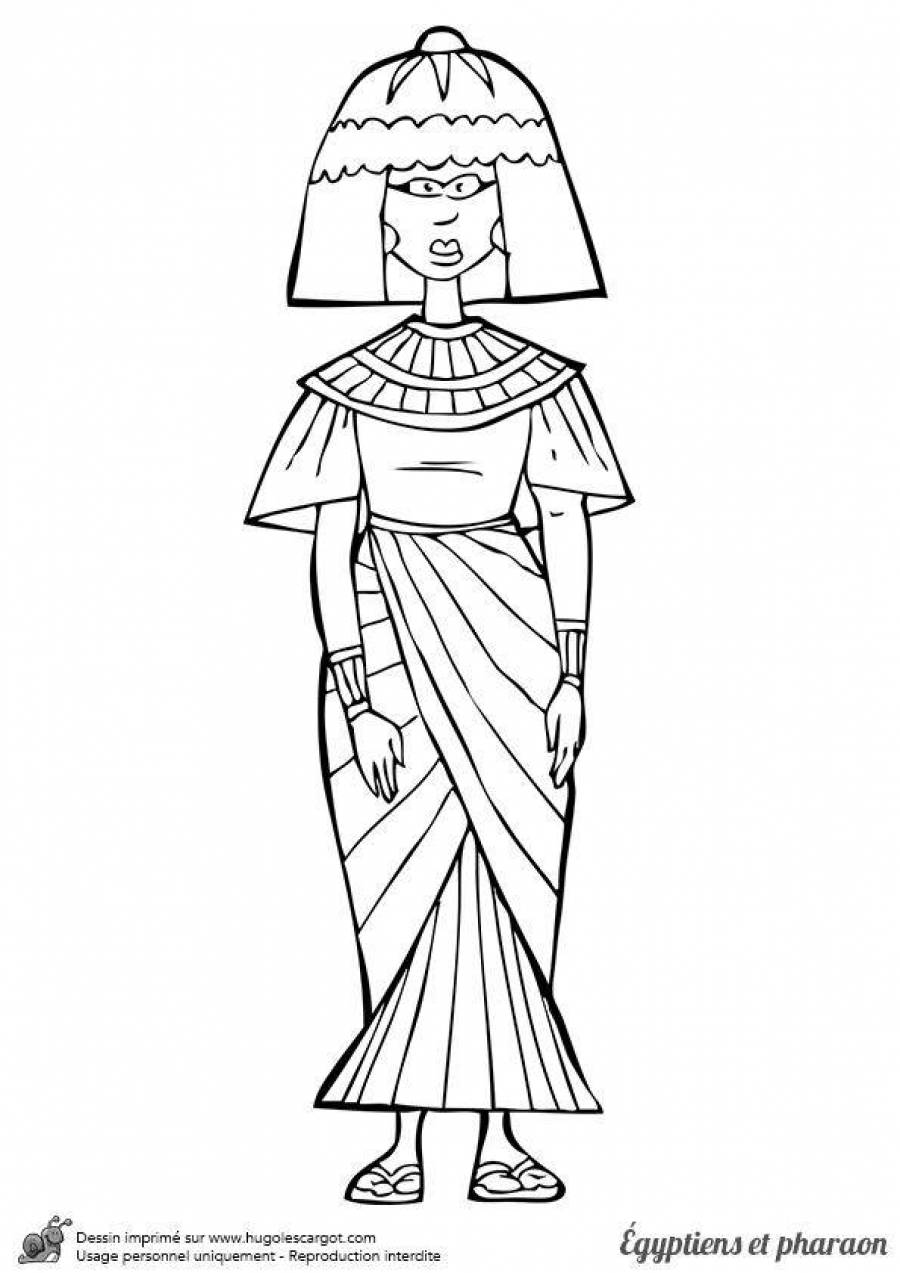 Фараон эскиз в полный рост