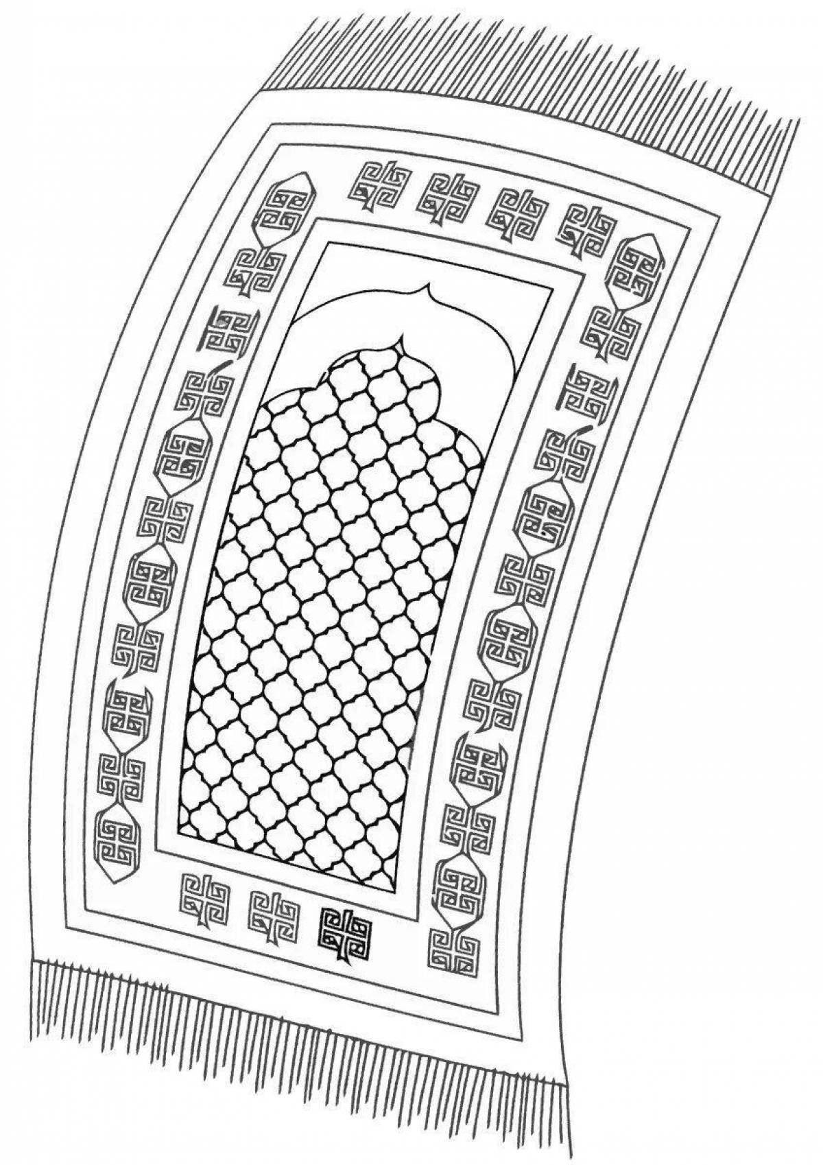 Орнамент ковра рисунок
