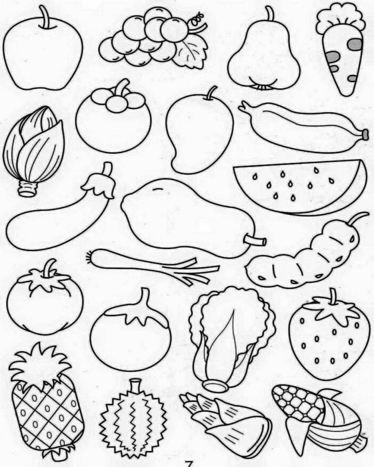 Очаровательные картинки с фруктами для детей