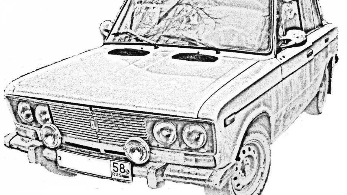 Coloring glorious vaz 2106
