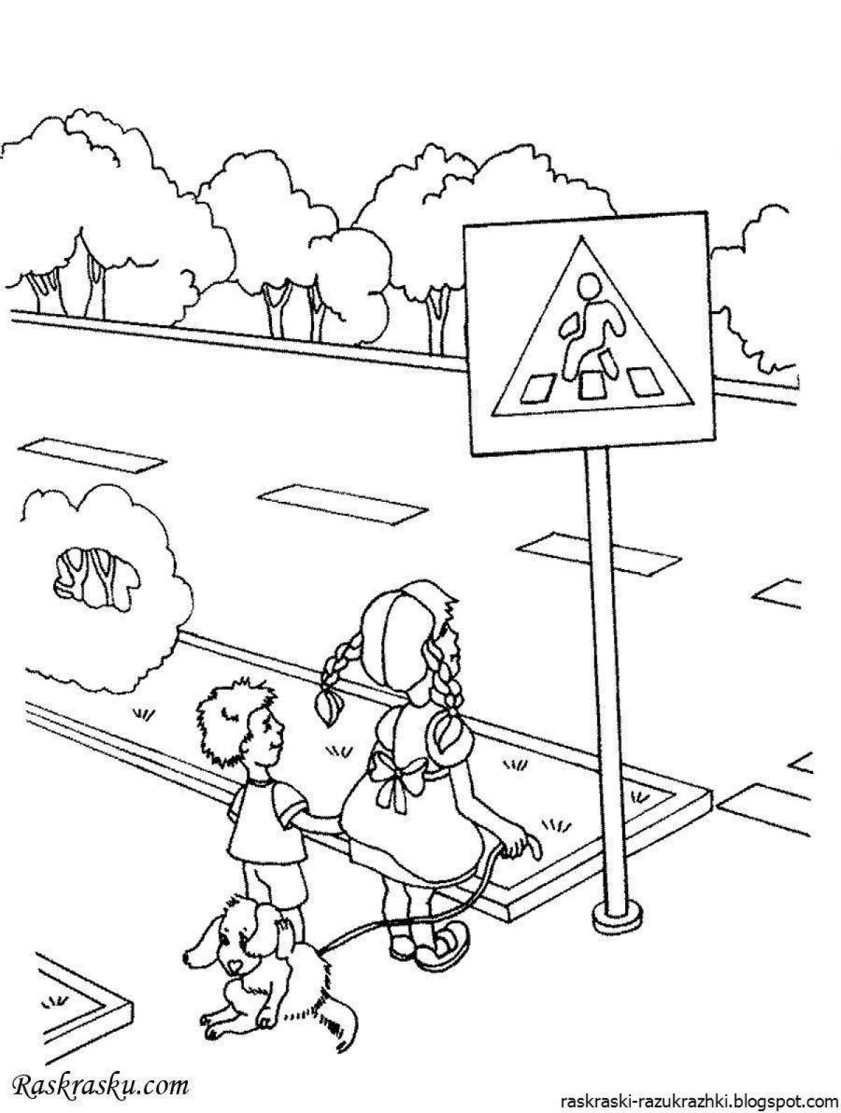 Traffic rules for preschool children #9