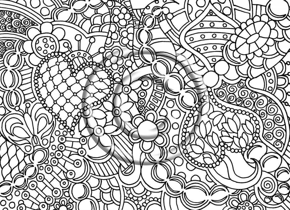 Majestic coloring page heavy