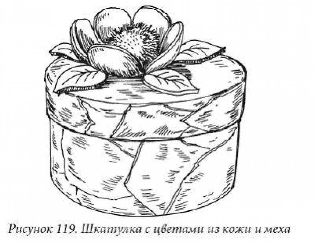 Шкатулка рисунок для детей - 90 фото