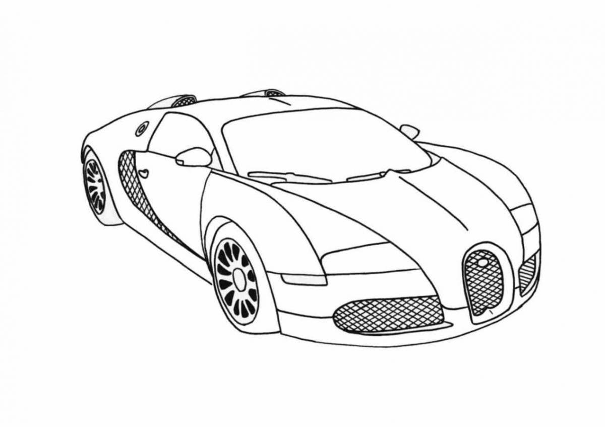 Как нарисовать bugatti veyron