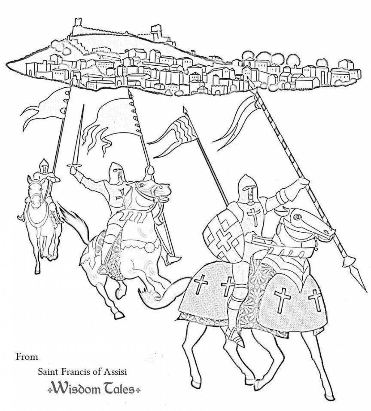 Нарисуй веку. Раскраска средневековье. Раскраска Рыцари средневековья. Средневековый рыцарь раскраска. Раскраска средневековье для детей.