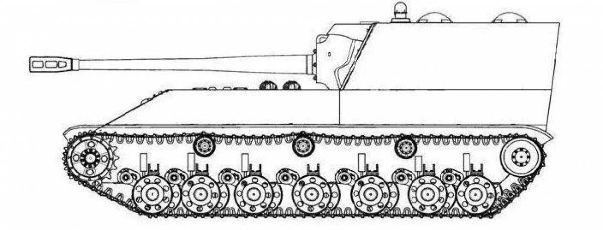 6 рисунок 2 6. Кв 2 вид сбоку лёгкий. Танк кв-1 вид сбоку рисунок. Раскраски танки кв 2. Кв 1 сбоку нарисовать.