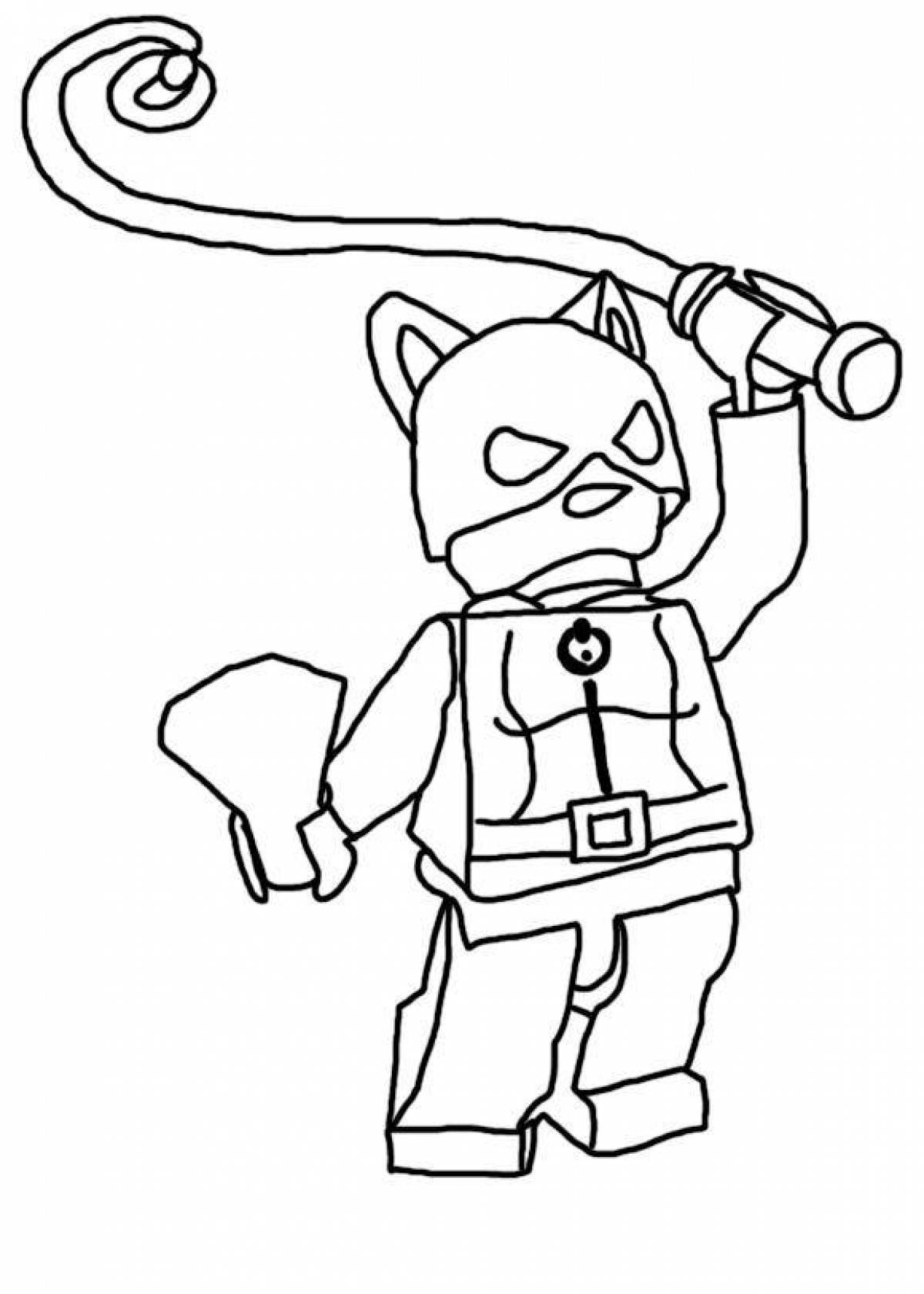 Fun coloring lego batman