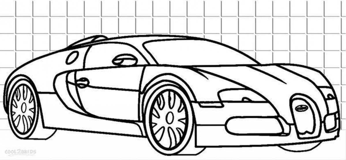 Impressive bugatti veyron livery