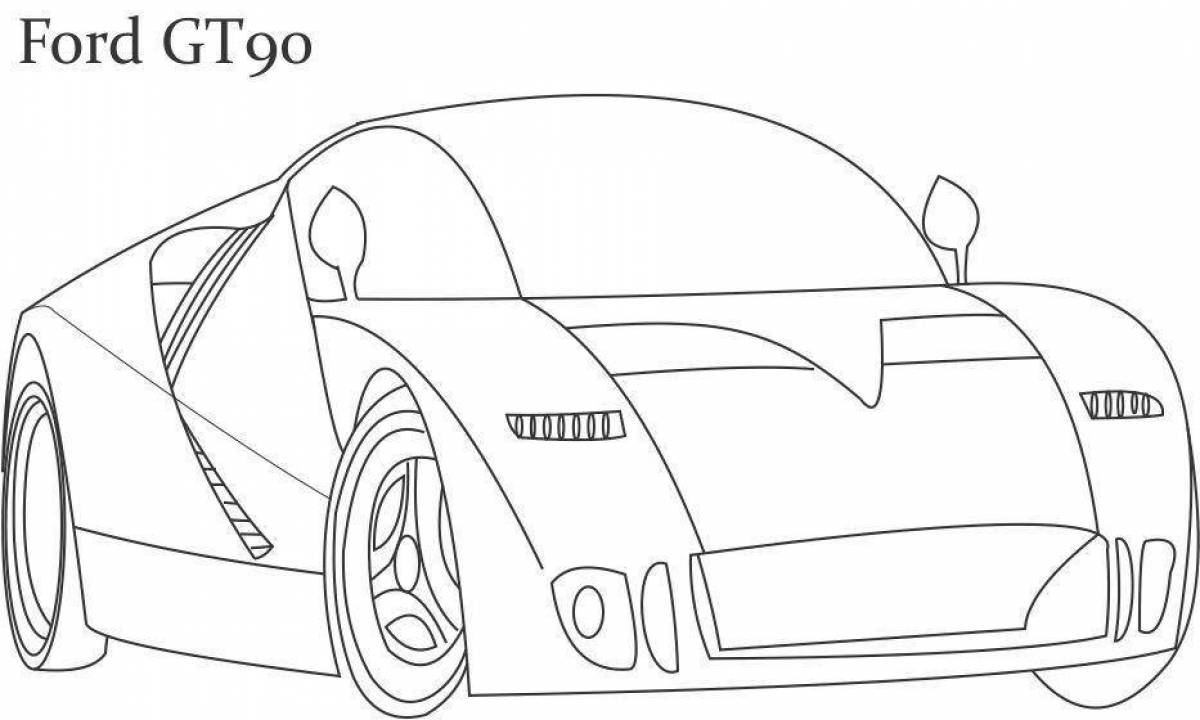 Bugatti veyron reference coloring