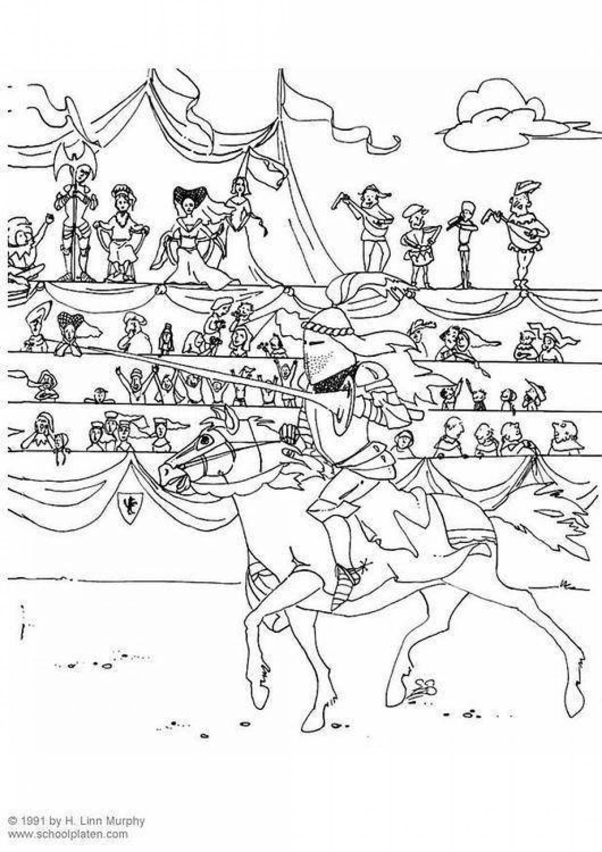 Medium Vibrant Coloring Pages