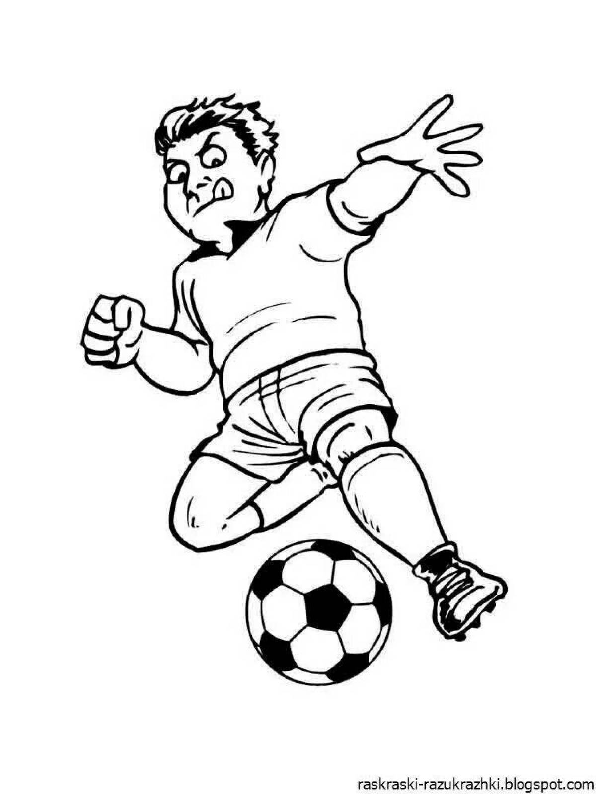 Fun coloring page player