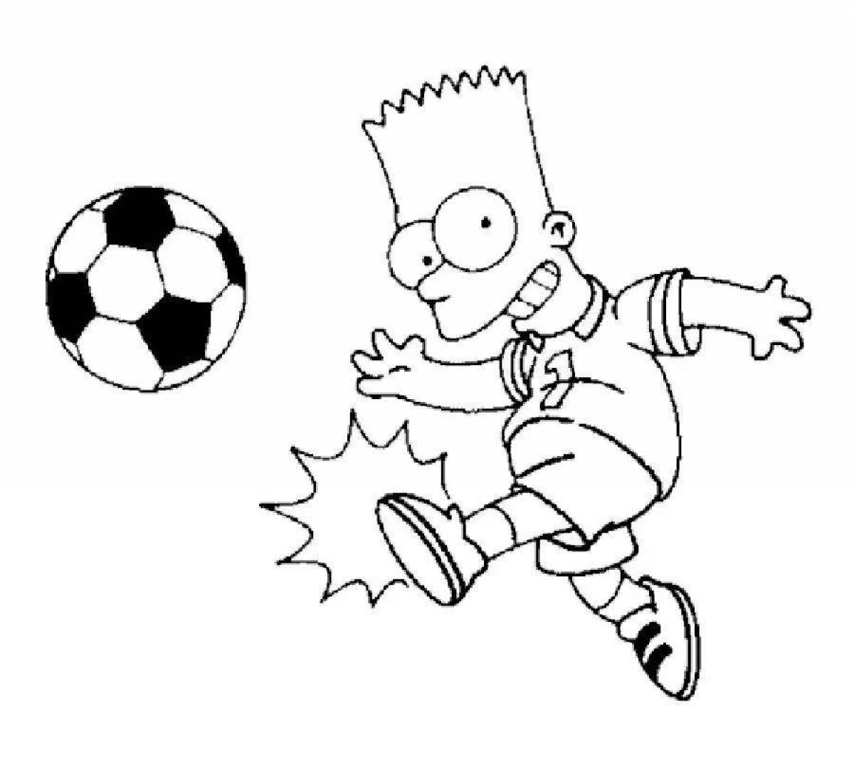 Color-frenzied coloring page player