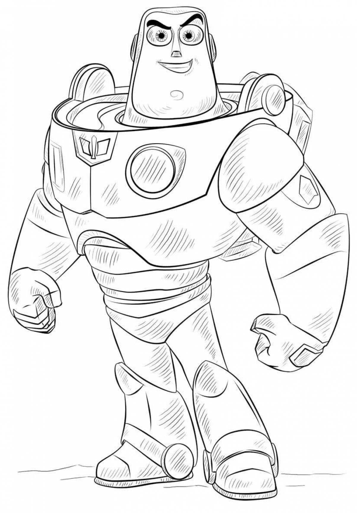 Buzz Lightyear Bold Coloring
