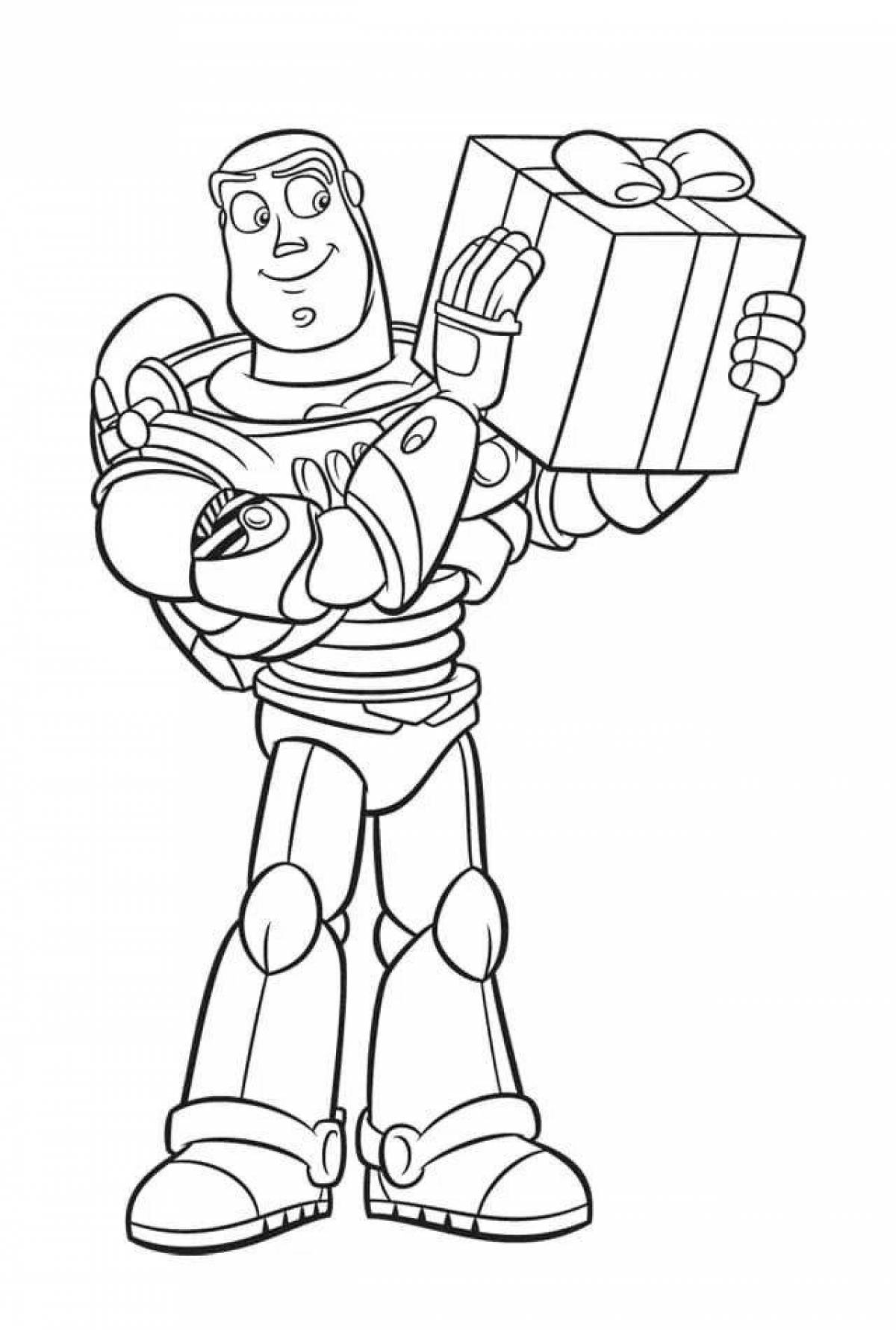 Outstanding coloring buzz lightyear