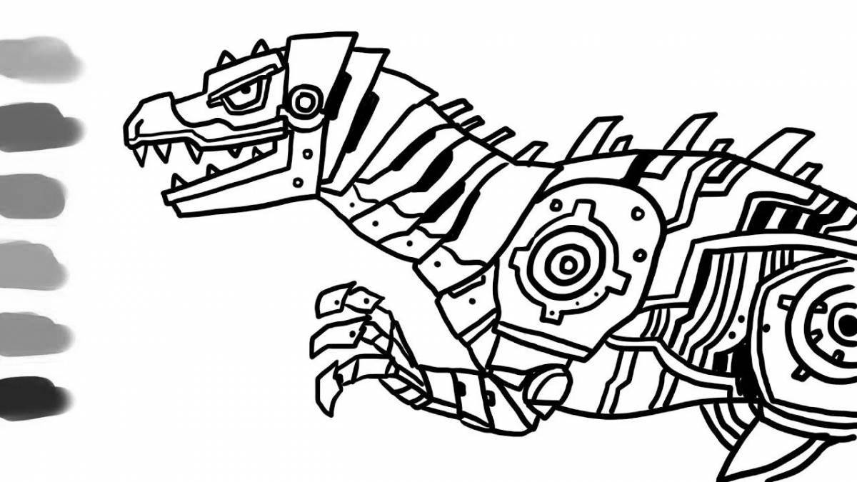 Динозавр робот #4