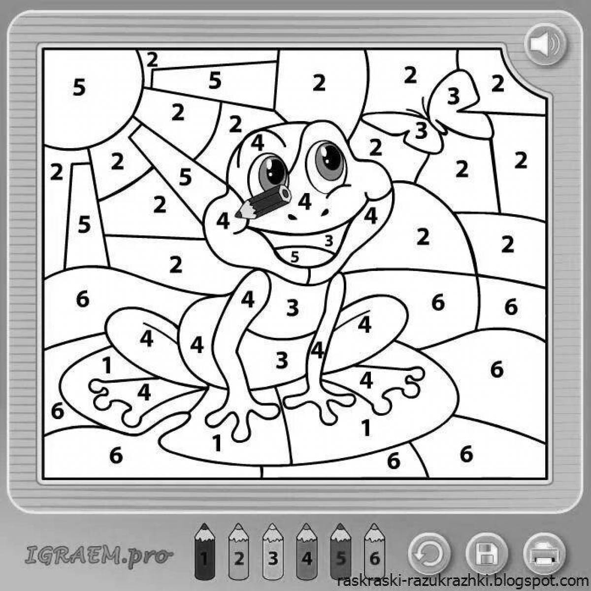 Refreshing coloring games for kids 5