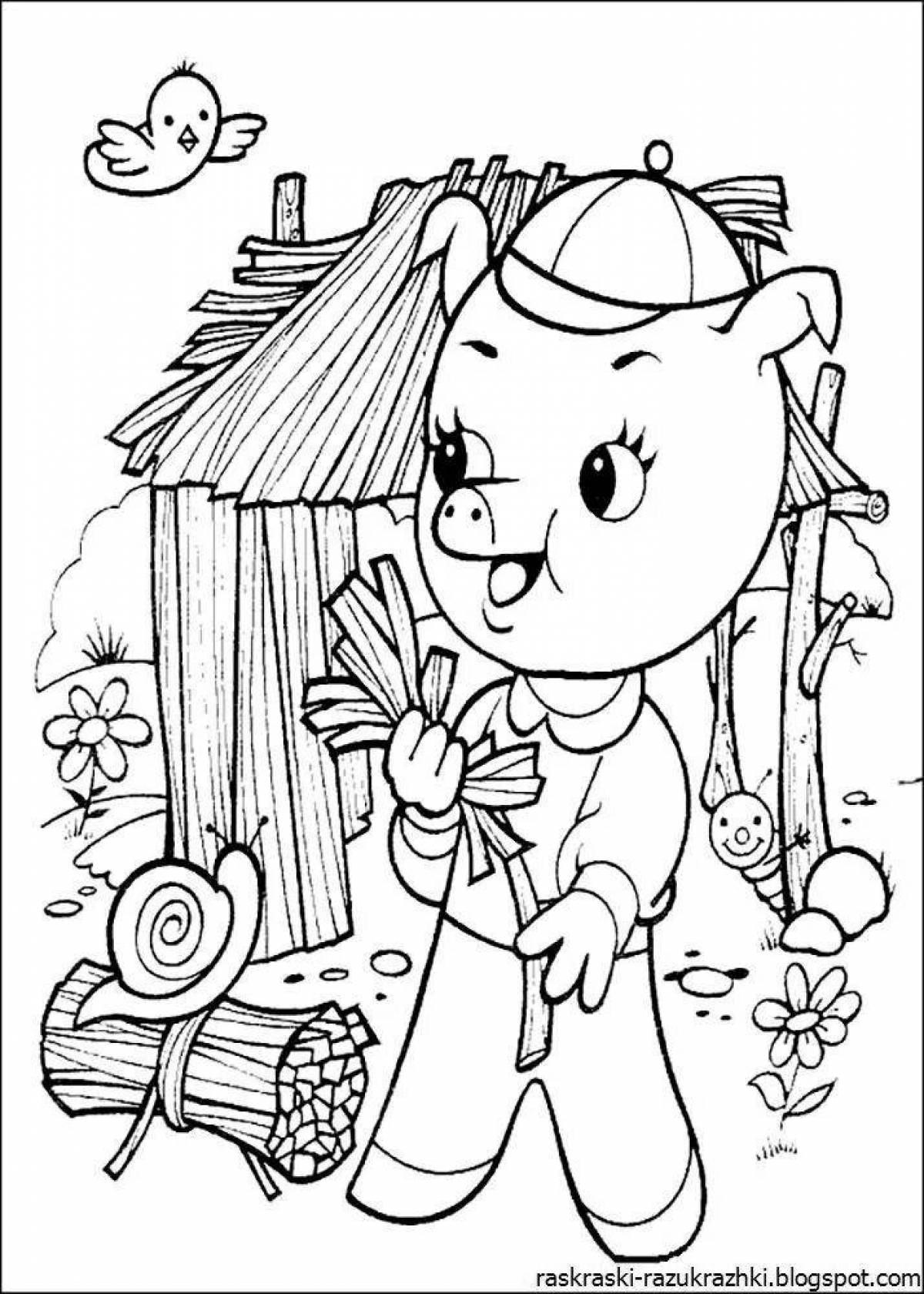 Three little pigs for kids #10