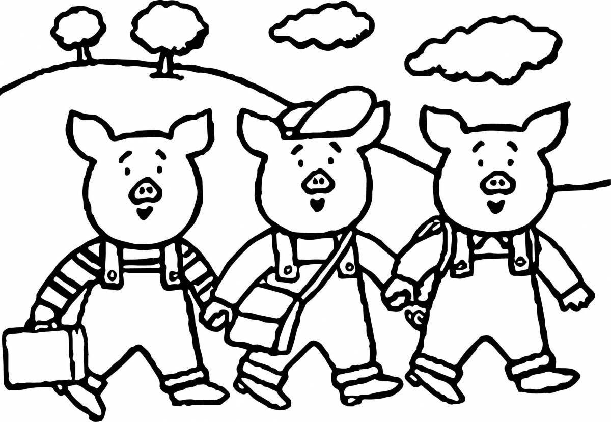 Three little pigs for kids #13