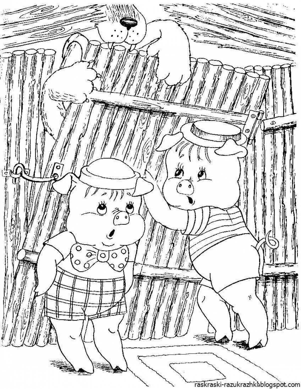 Three little pigs for kids #14