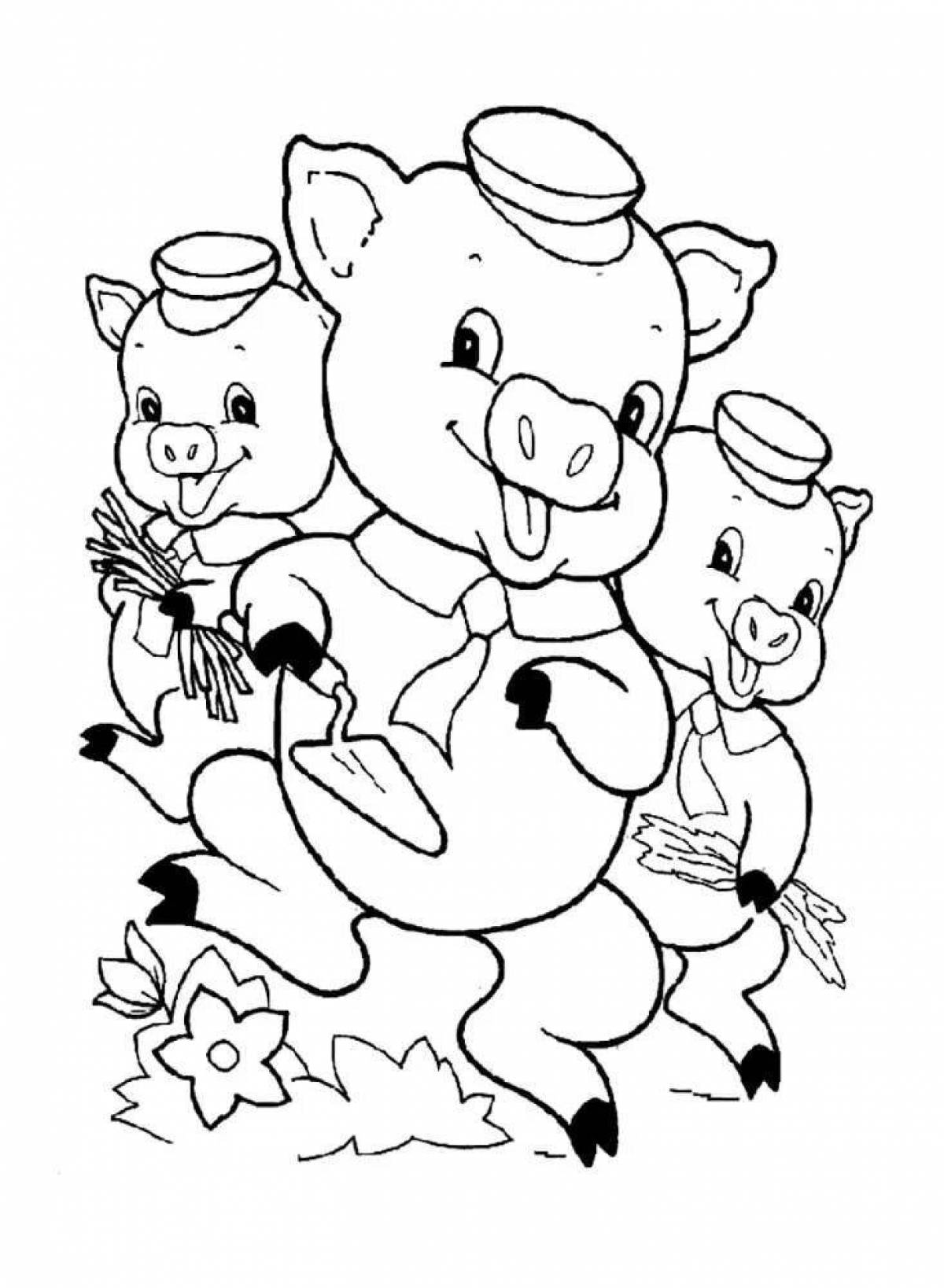 Three little pigs for kids #20