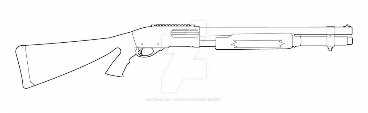 Оружие ружье рисунок