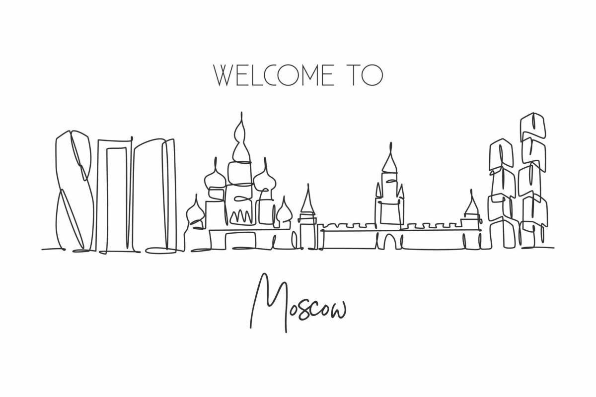 Coloring exotic moscow